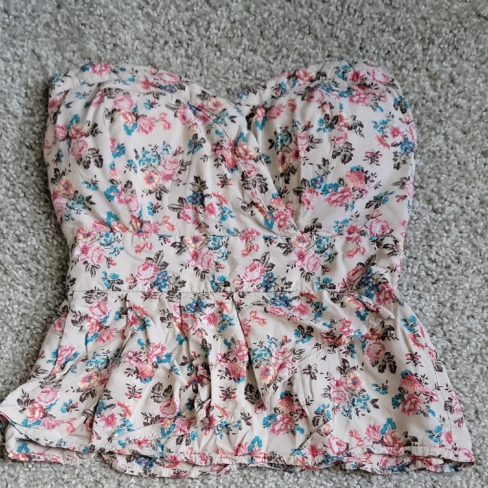 American Rag Multicolor Floral Top